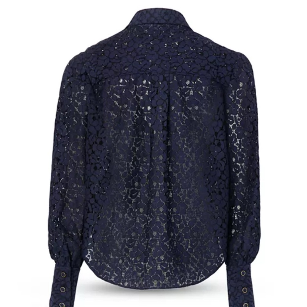 Milly Harlow Lace Shirt Size Large in perfect condition - Picture 2 of 5